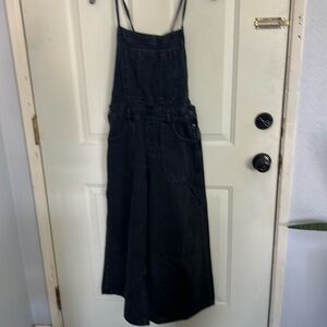 Free people black Overalls